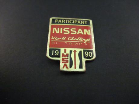 Nissan participant world Challenge Tampa 1990 Racing Sports